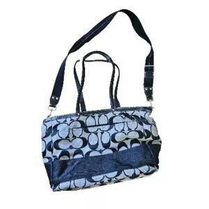 Coach large diaper travel bag